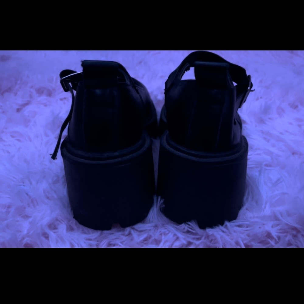 platform shoes,black,high heel,cute,